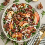 Apple Arugula Salad With Maple Pecans 5 Apple Arugula Salad With Maple Pecans
