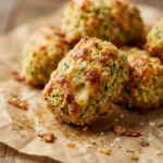 cheesy zucchini tots