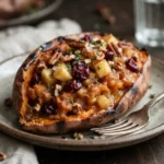 Cranberry Apple Twice-Baked Sweet Potatoes Recipe 5 Cranberry Apple Twice-Baked Sweet Potatoes Recipe
