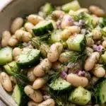 Dilly White Bean Cucumber Salad