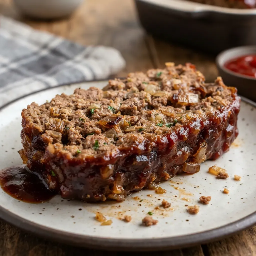 Easy Lipton Onion Soup Meatloaf