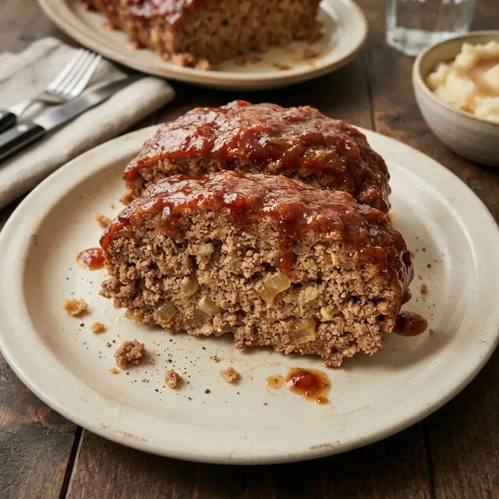 Easy Lipton Onion Soup Meatloaf