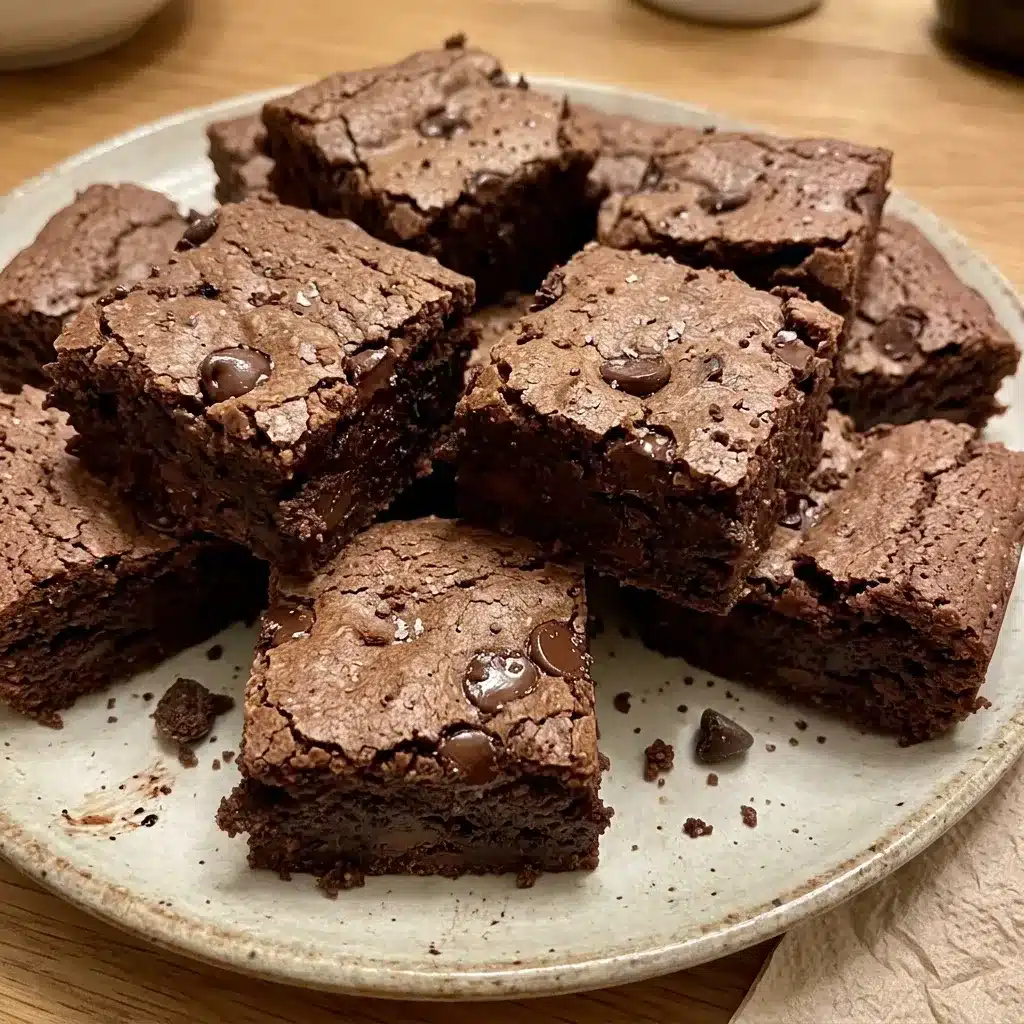 Fudgy Protein Brownies 4 Fudgy Protein Brownies