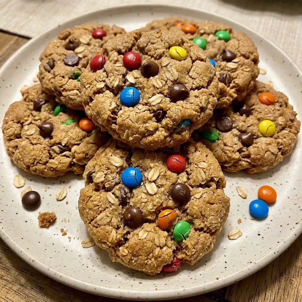 Gluten-Free Flourless Monster Cookies