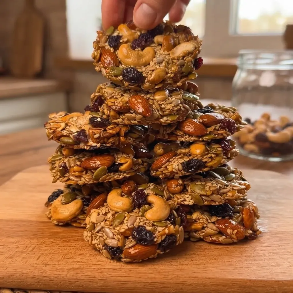 Homemade Nut, Seed, and Dark Chocolate Energy Bars