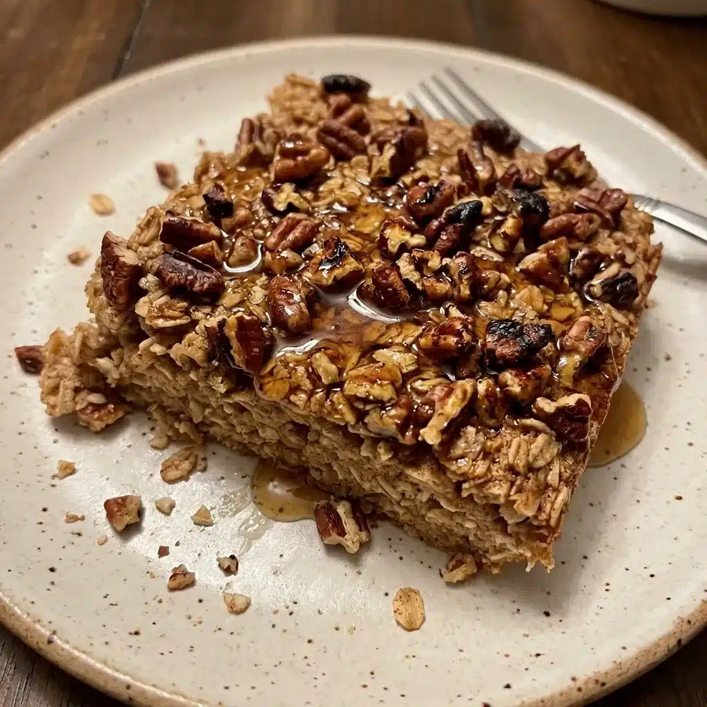 Pecan Pie Baked Oatmeal