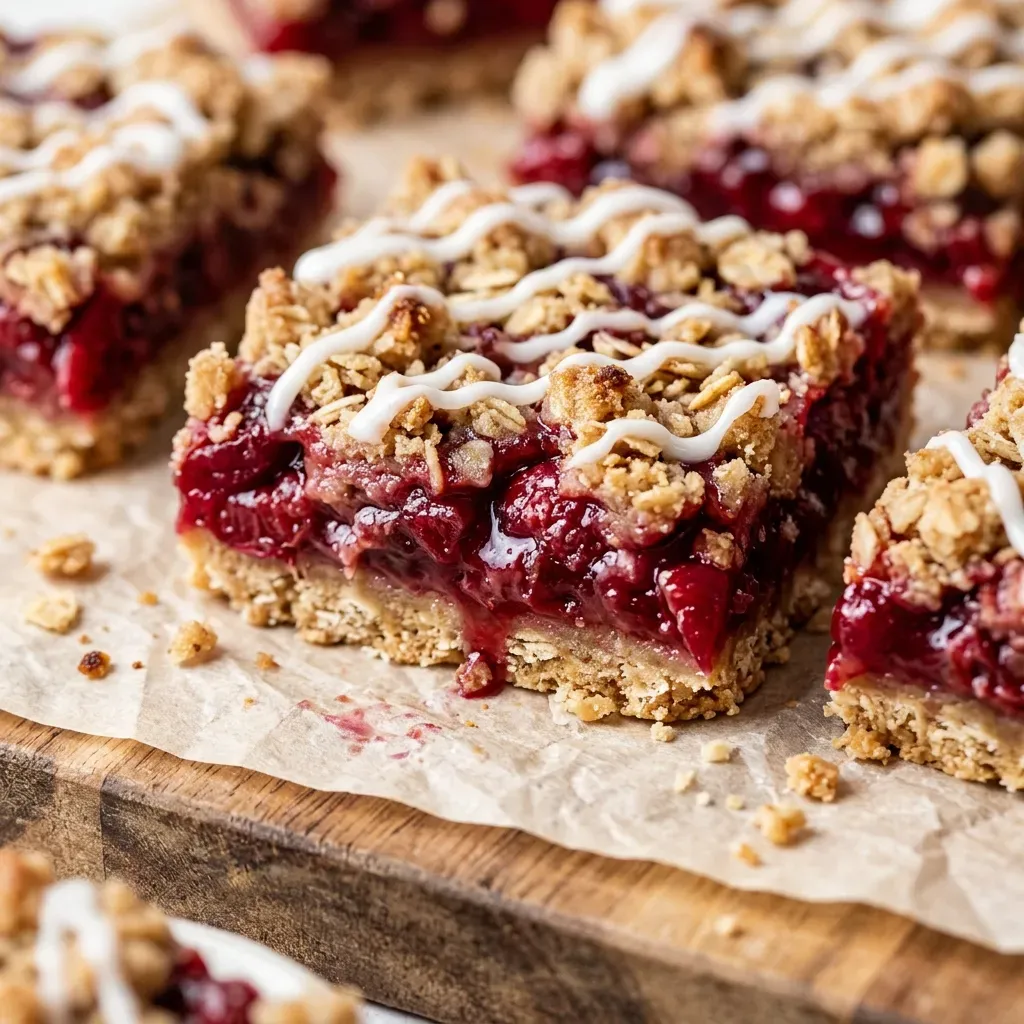 Ruby Red Cherry Bars