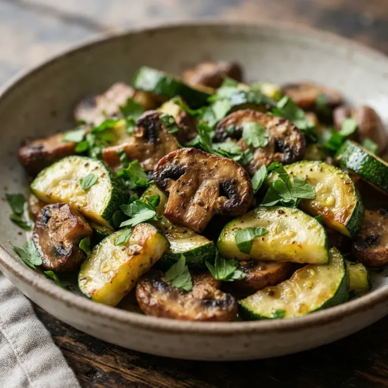 Sautéed Zucchini and Mushrooms 3 Sautéed Zucchini and Mushrooms
