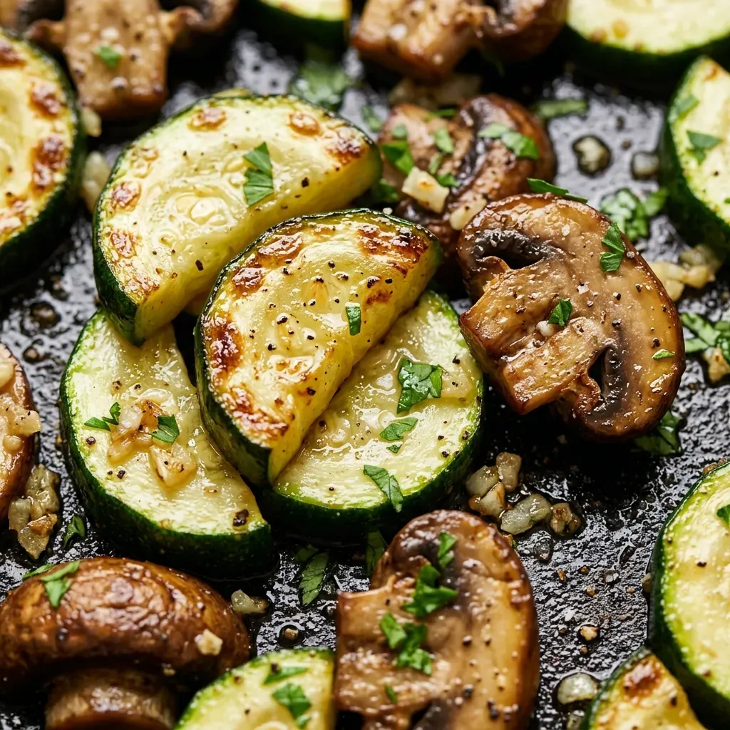 Sautéed Zucchini and Mushrooms 4 Sautéed Zucchini and Mushrooms