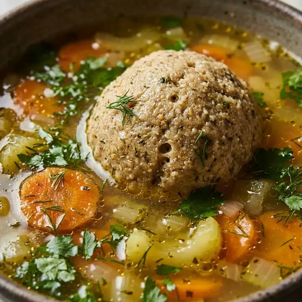 Vegan Matzo Ball Soup Recipe
